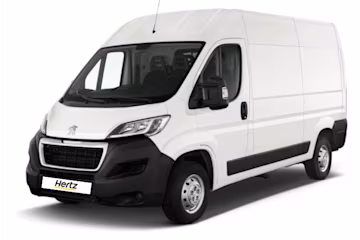 Hertz L3H2 commercial van rental in Morocco