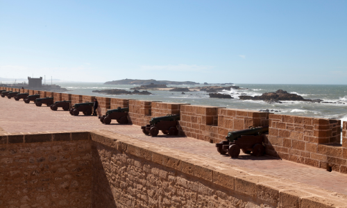 Essaouira historic ramparts 