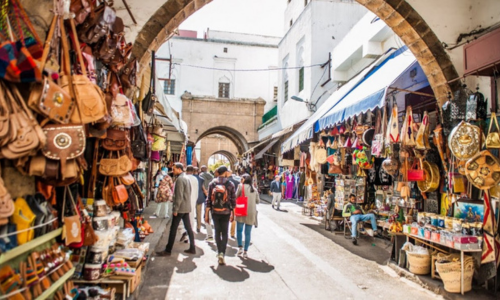 Le quartier des Habous à la ville de Casablanca