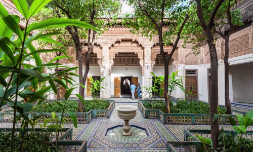 Palais de la Bahia, à Marrakech