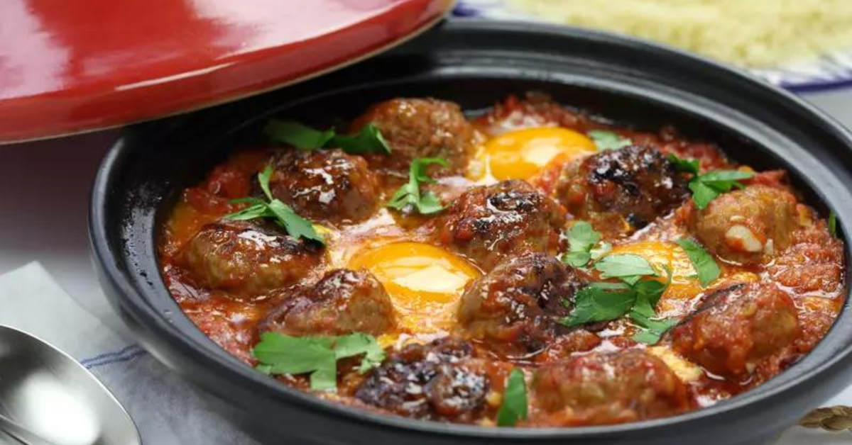 tagine kefta aux œufs photo