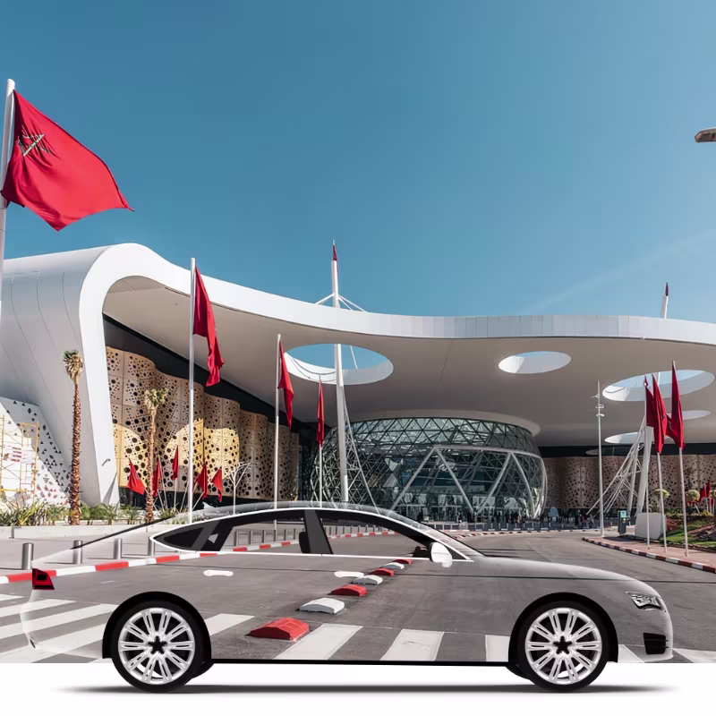 Hertz location voiture aéroport Marrakech Maroc