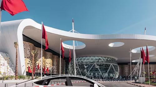 Hertz location voiture aéroport Marrakech Maroc