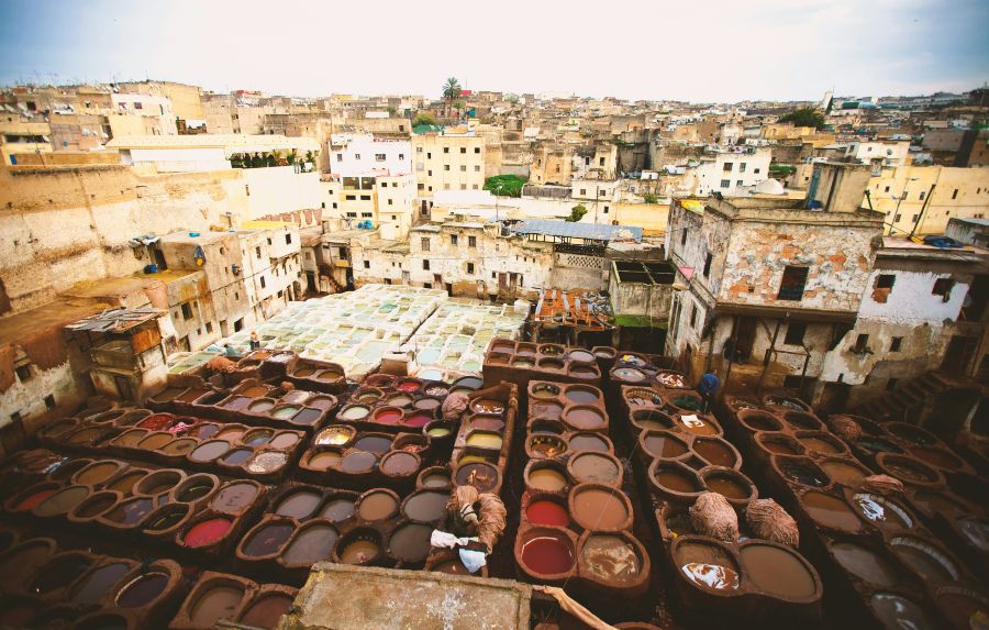 Tannerie fes maroc