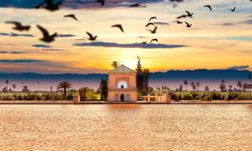 Jardins de la Ménara, à Marrakech