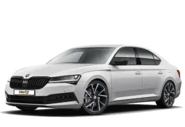 Hertz Skoda Superb premium car rental in Morocco