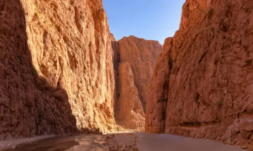 Les gorges de Todra à proximité de Ouarzazate