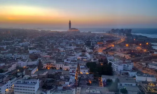 La ville de Casablanca