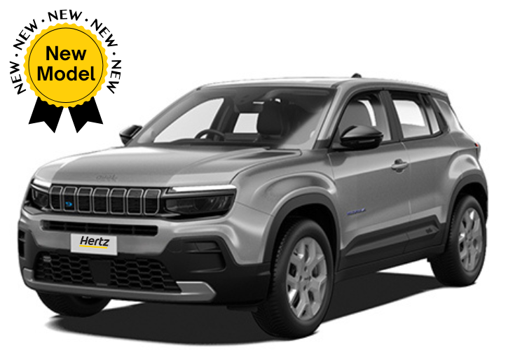 Hertz SUV car rental at ONCF train station in Morocco