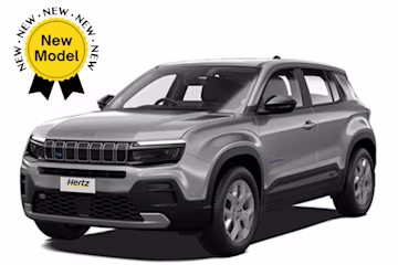 Hertz location voiture SUV Jeep Avenger en gare ONCF TGV de train au Maroc