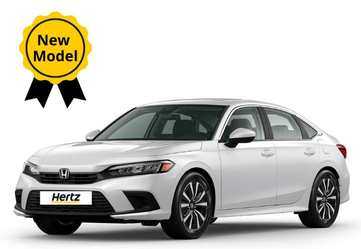 Hertz HONDA Civic Hybrid AT car rent in Morocco