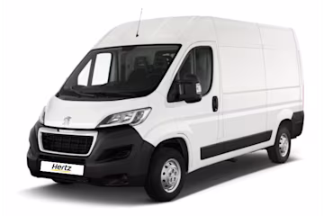Hertz L2H2 commercial van rental in Morocco