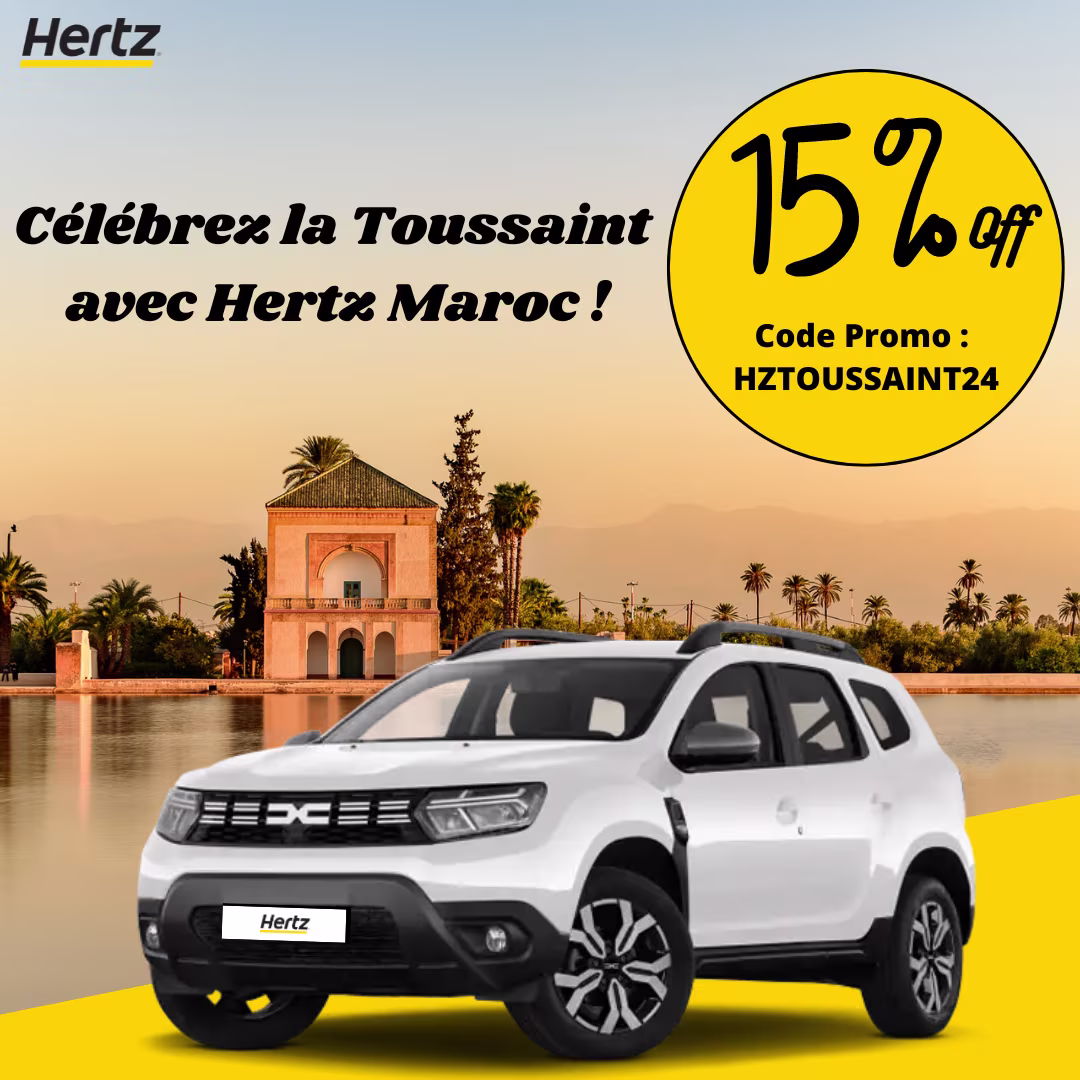promo toussaint hertz maroc