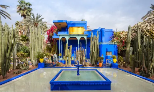 Le jardin Majorelle à Marrakech