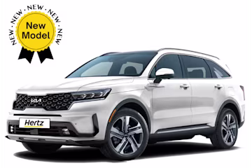 Hertz location voiture Kia Sorento fullsize 4x4 hybride au Maroc