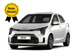 Hertz Kia picanto car rental in Morocco