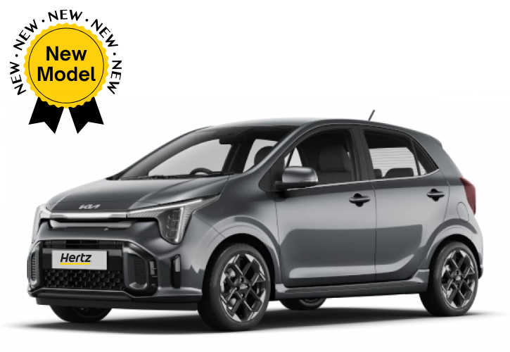 Hertz Kia picanto car rental in Morocco