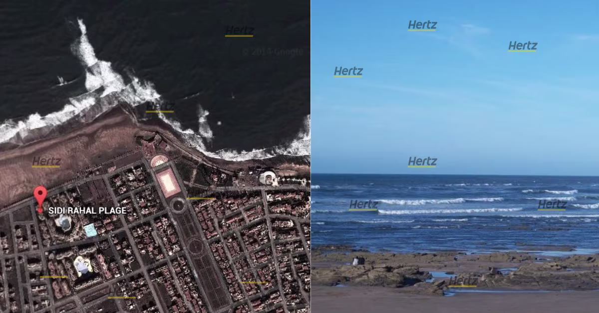 plage sidi rahal photo
