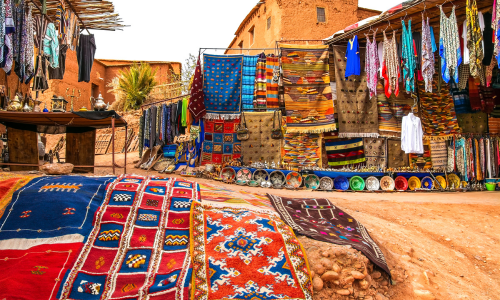 Ouarzazate's souks 