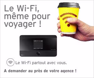 Wifi pour voyager - location voiture Maroc
