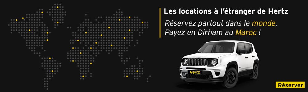 Location de voiture à l'internationale 
