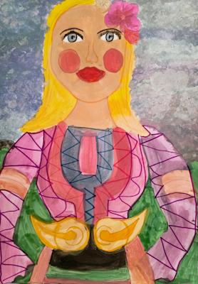 Михаела Пенчева, 8 г.