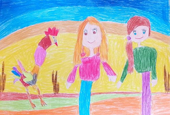 "Ставай рано". Алекса Димова, 5 г.