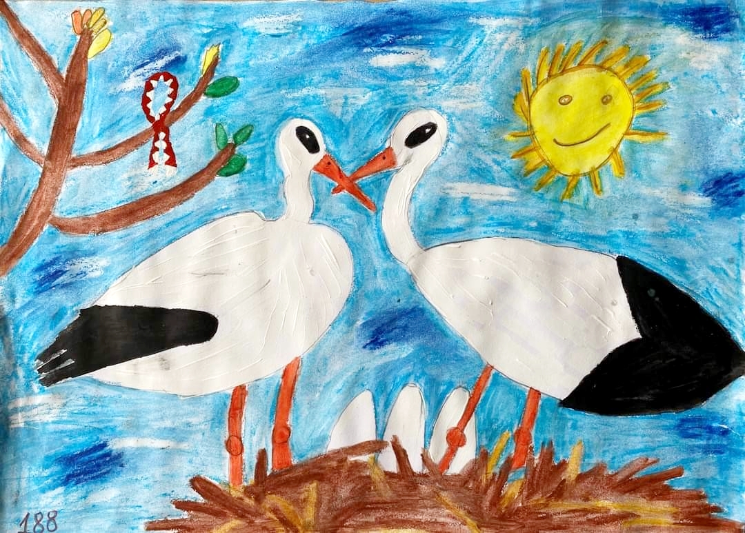 Осинови щъркелово гнездо