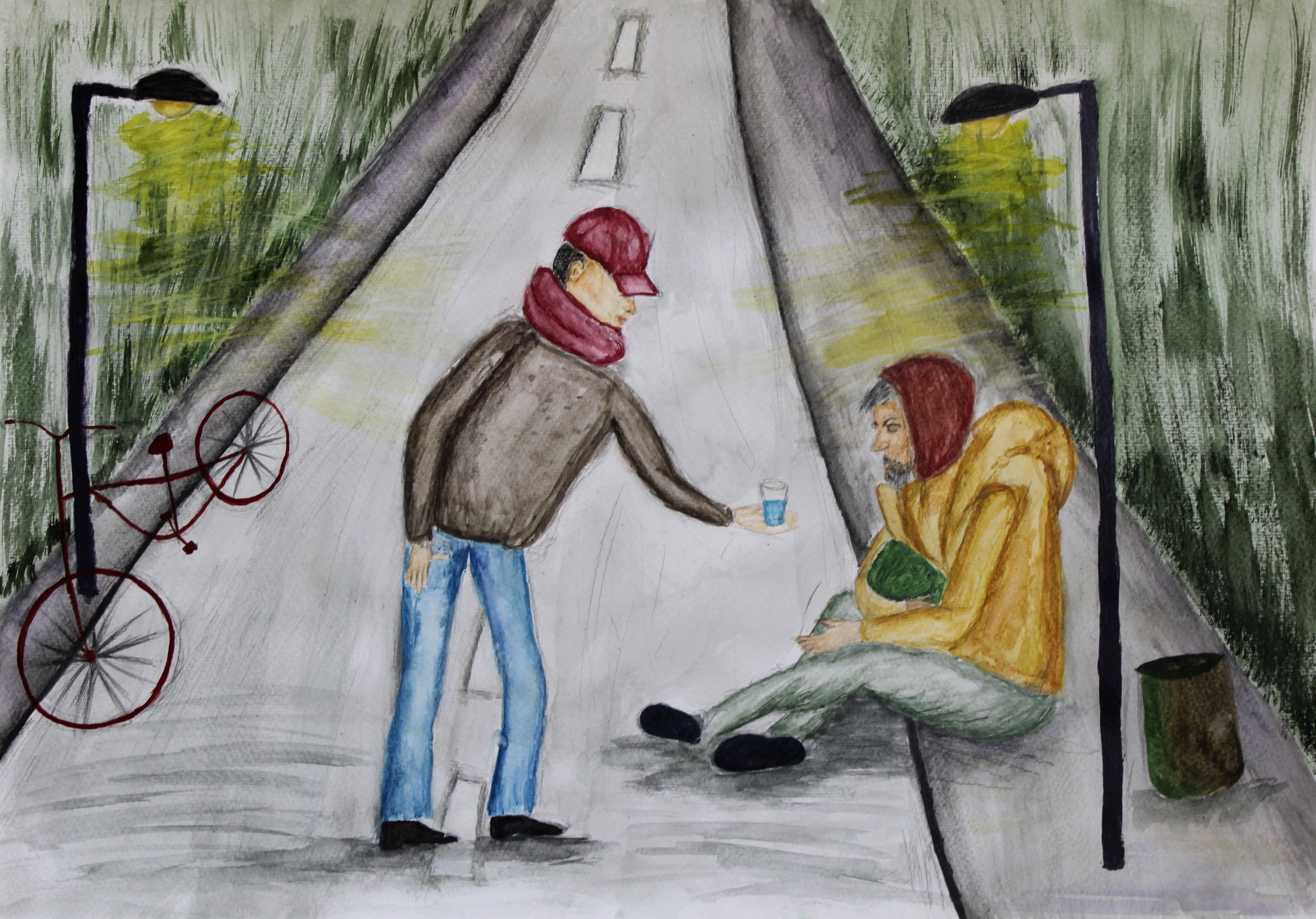 "Глътка надежда", Полина Димитрова, 15 г.