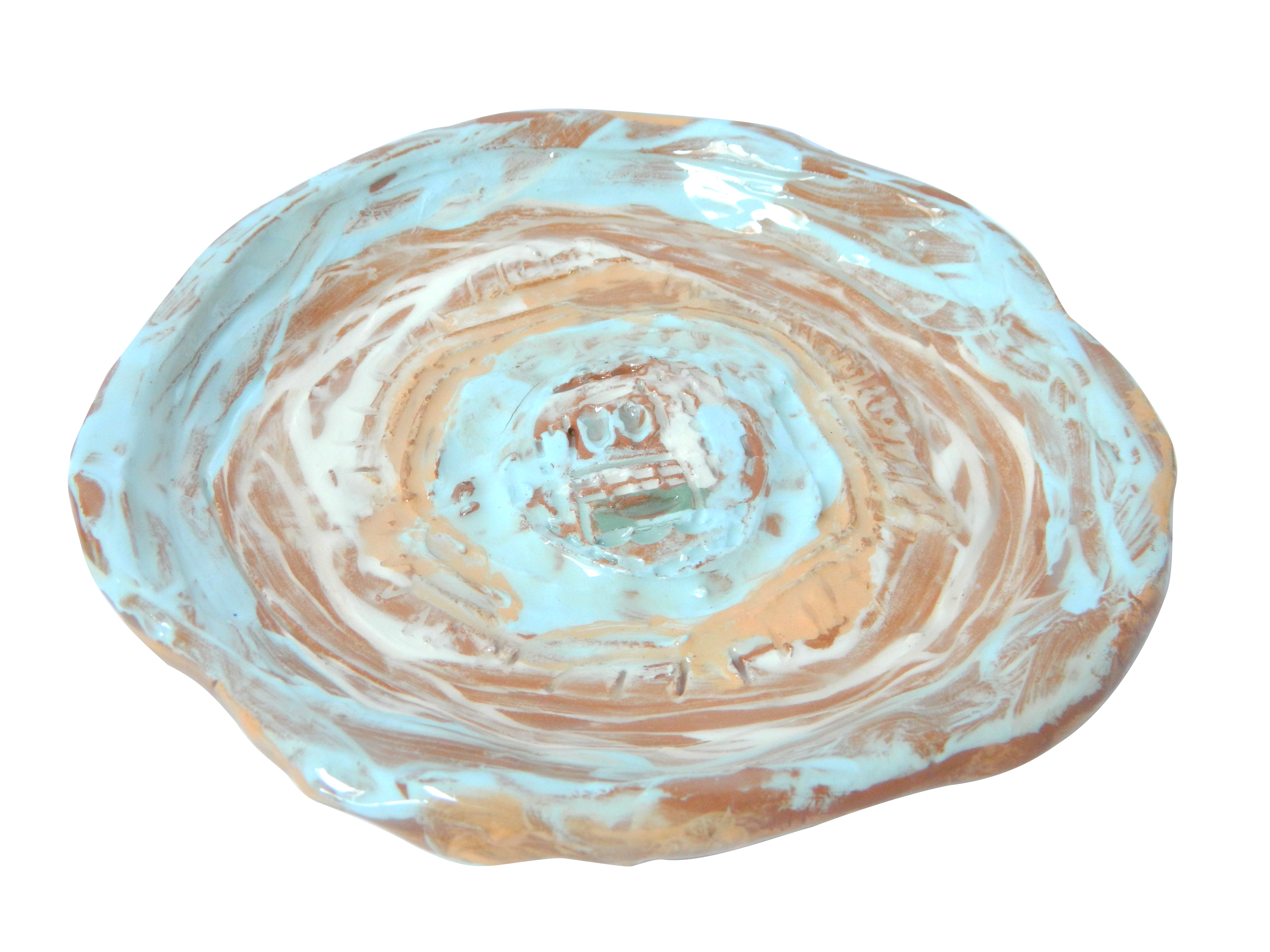 Синя чинийка