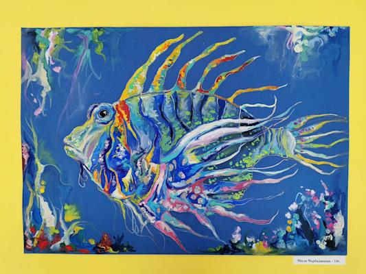 Рисунка: Мила Чорбаджиева, 14 г.