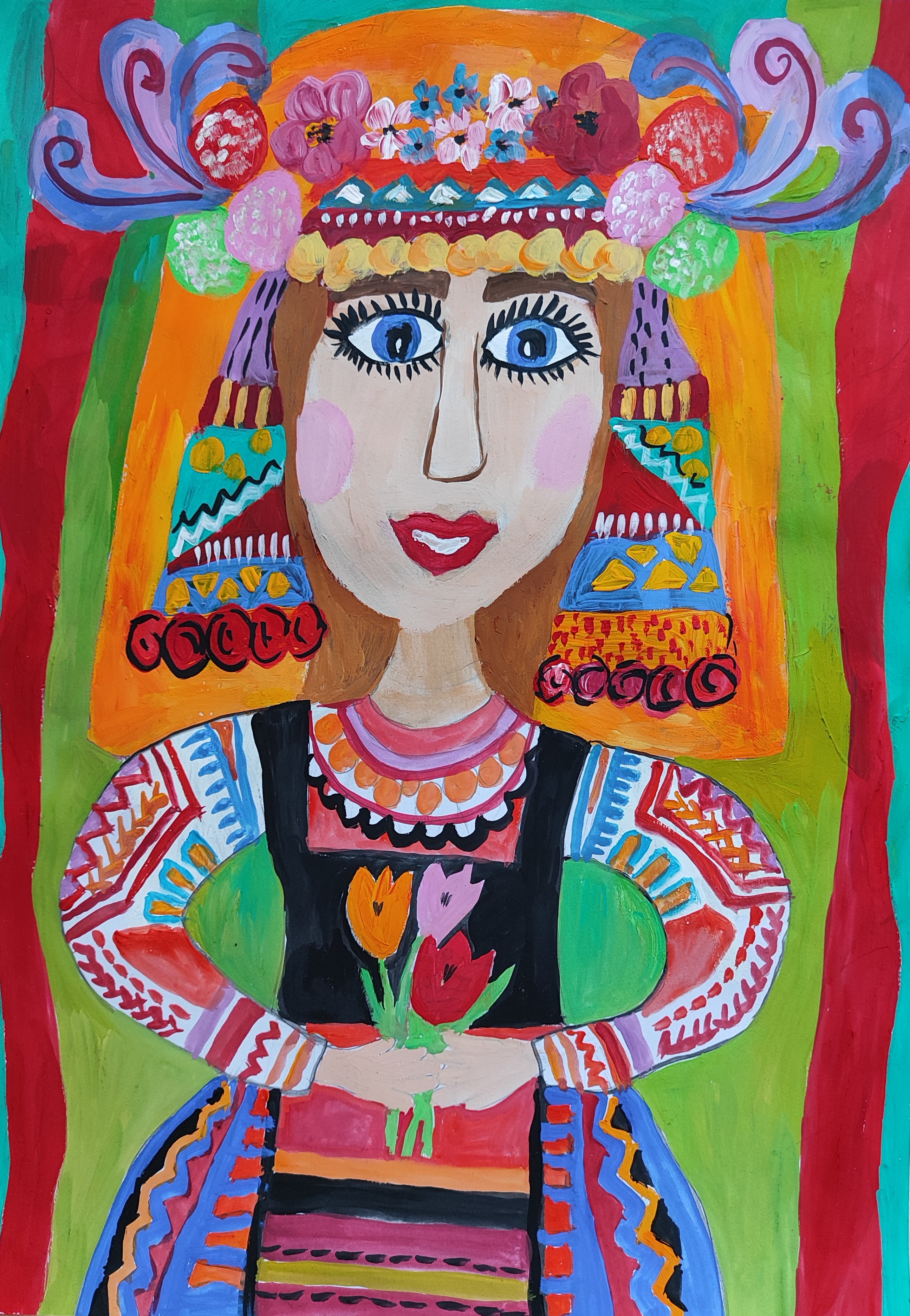 "Лазарка". Марина Раданска,10 год. 