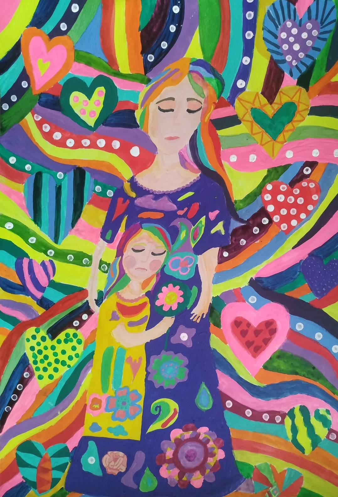 "Обич". Кристияна Кристиянова Бужева, 9 год.