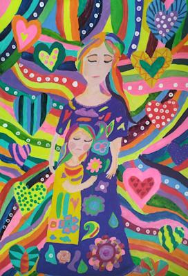 "Обич". Кристияна Кристиянова Бужева, 9 год.