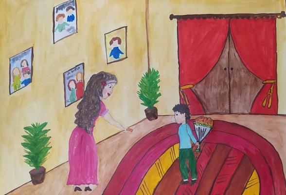 "Цветя за мама". Диан Драгнев