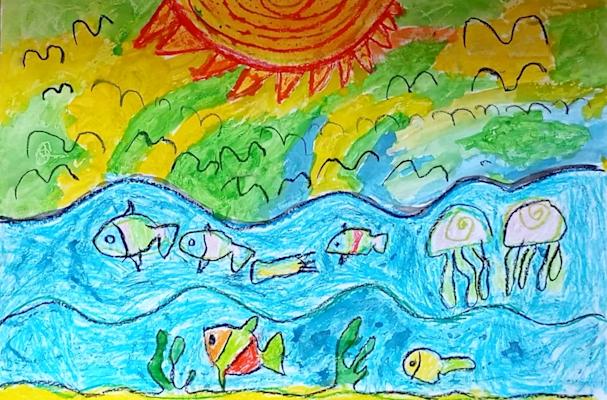 Рисунка: Александър Христов, 6 г.