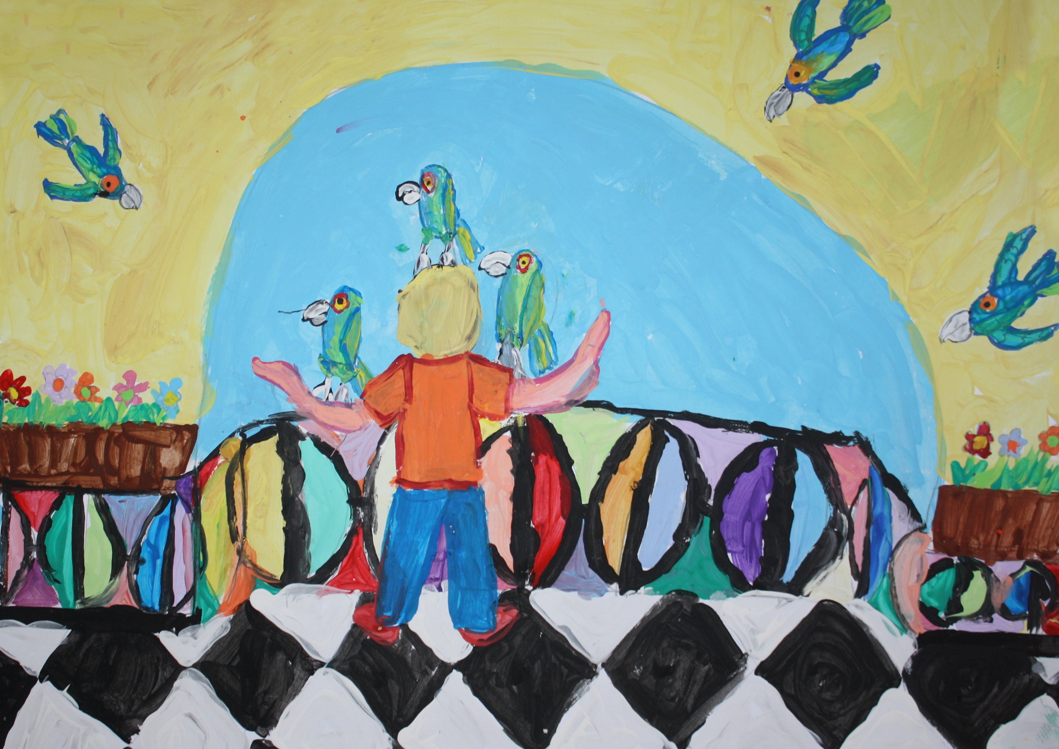 Микаел Налсен, 7 г. 