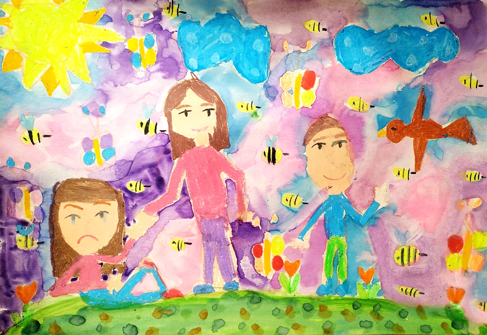 "Подай ръка". Арзу Айдънова Ахмедова, 8 год.