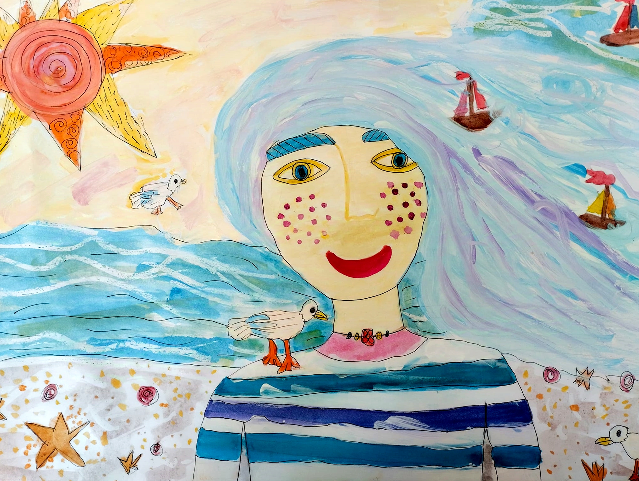 Катерина Михалева, 8 г., ШИИ "усмивки", Бургас