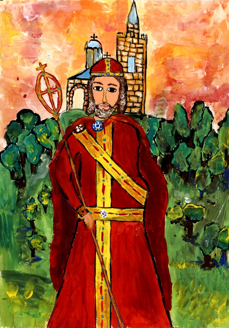 "Иван Асен II". Кристиян Кръстев, 13 г.