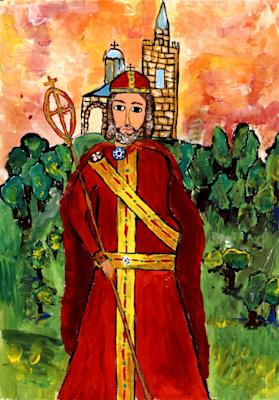 "Иван Асен II". Кристиян Кръстев, 13 г.