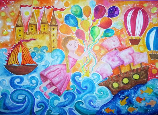 Рисунка: Преслава Станева, 14 г.