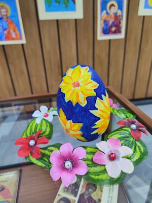 Яйце керамика, Мирай Емин 11г., Имаш само това, което си дал, Пастело