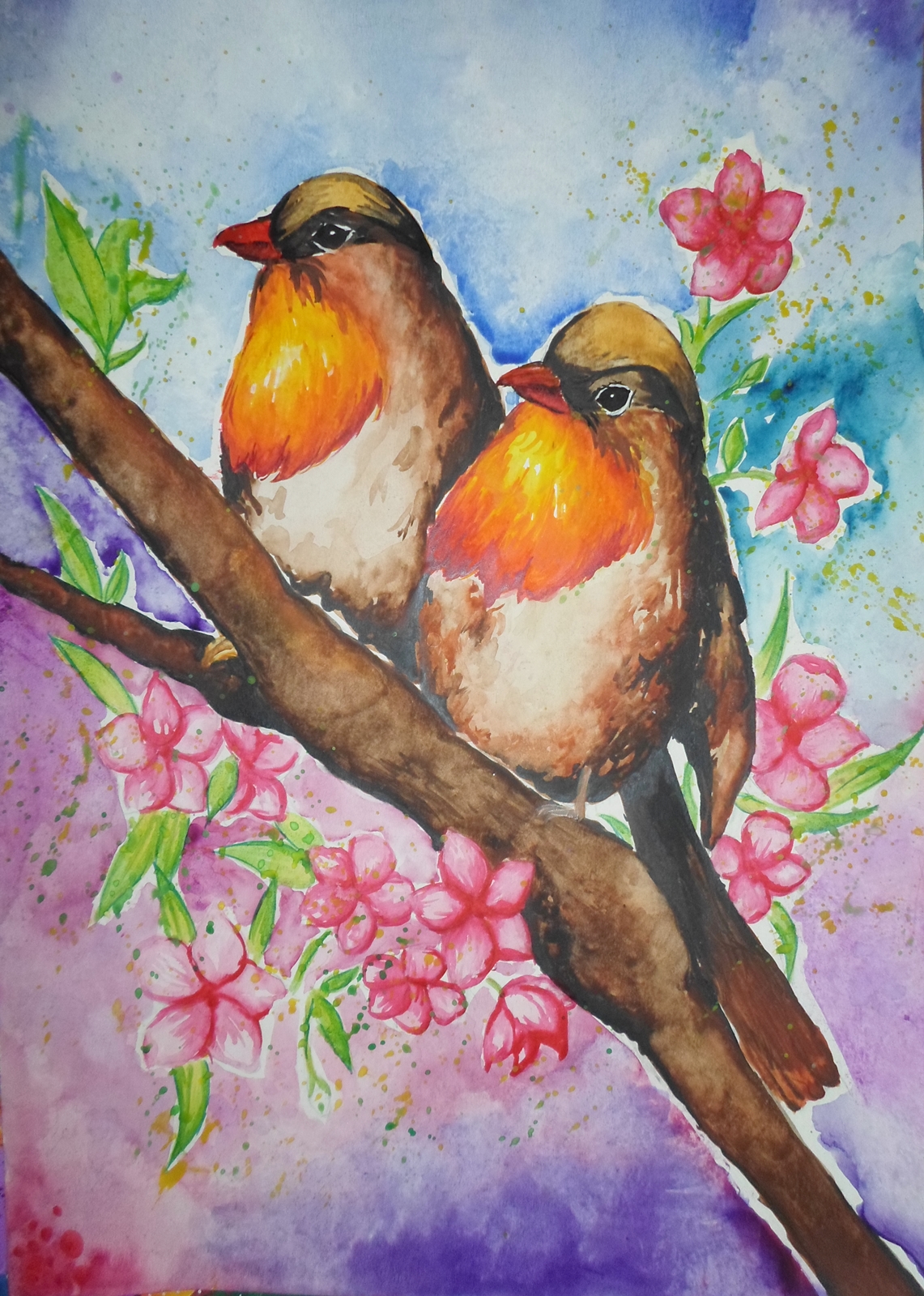 "Птици". Елиз Ахмедова Мехмедова, 16 год.