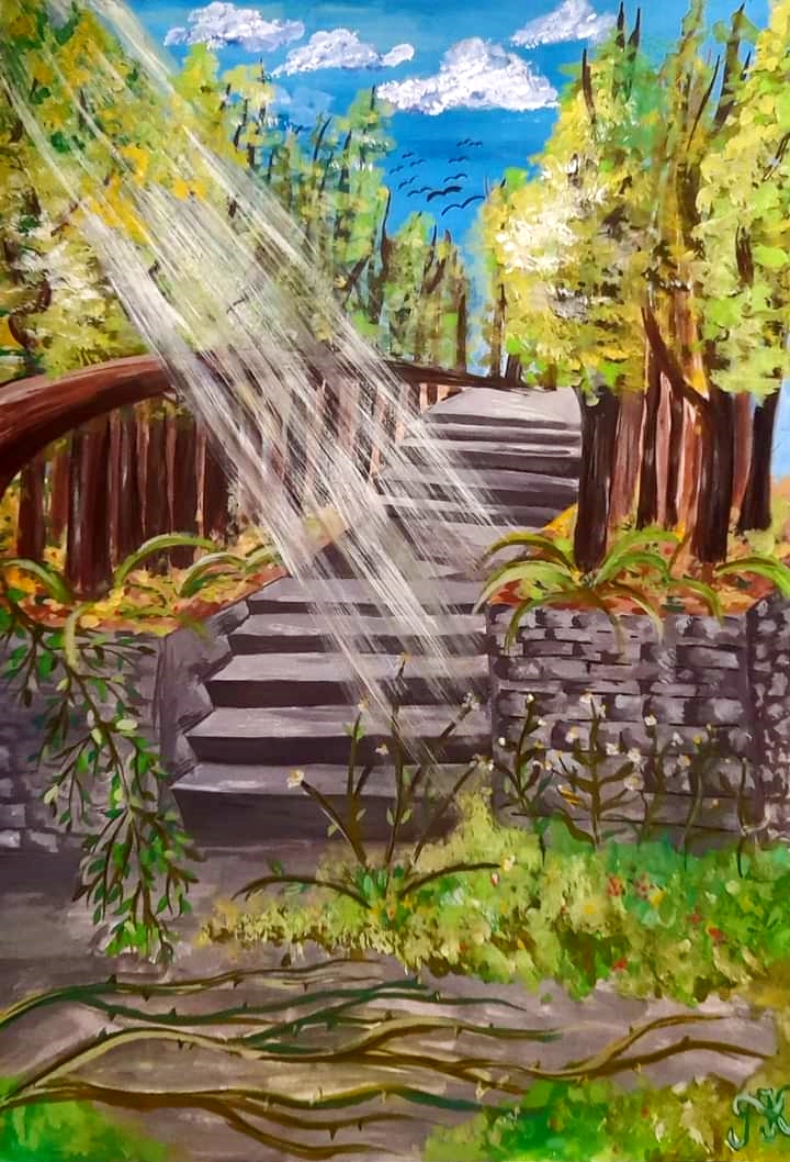 "Божествен лъч". Габриела Кирева, 14 г. 