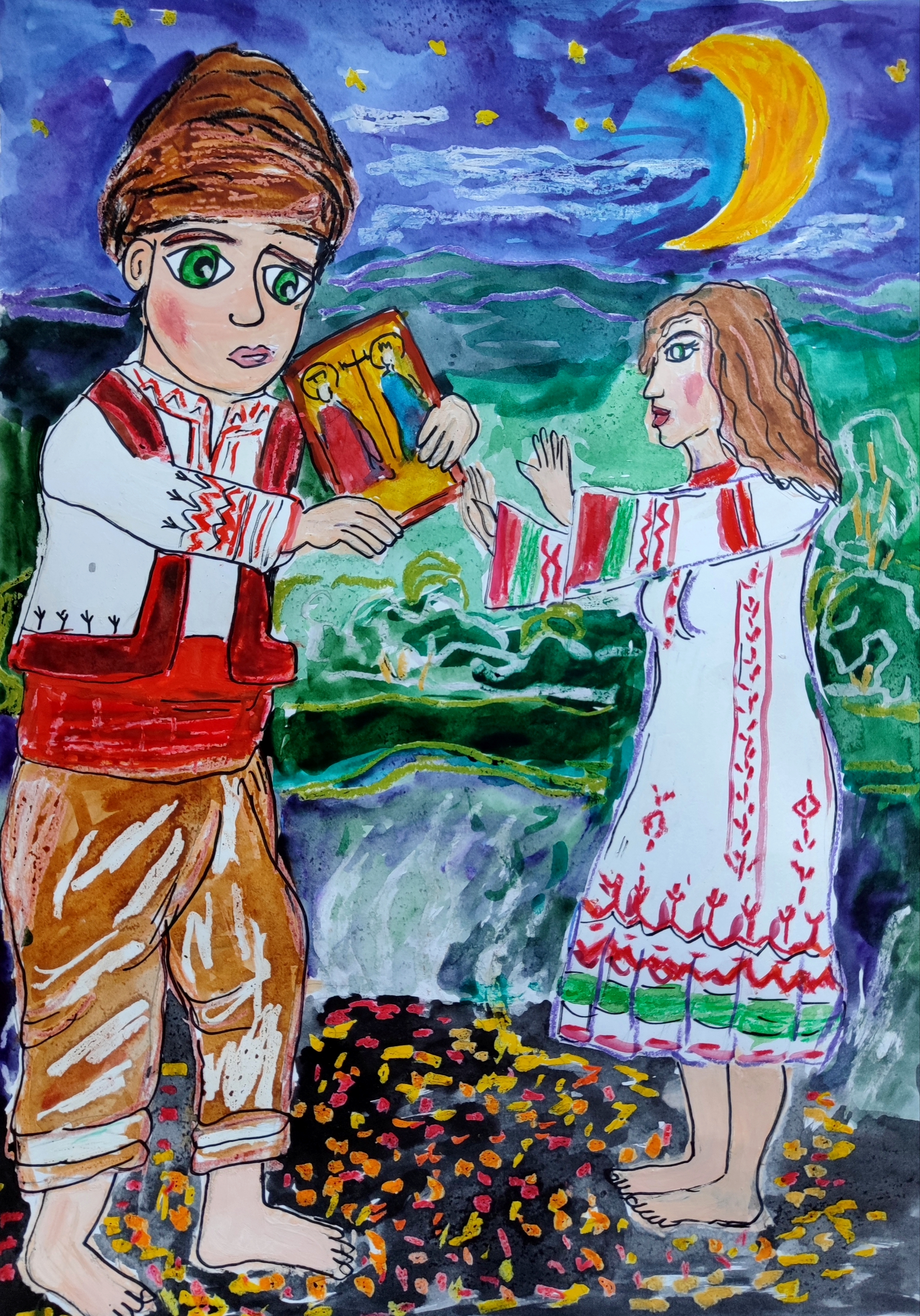 "Нестинари". Карина Евтимова,12 год. 