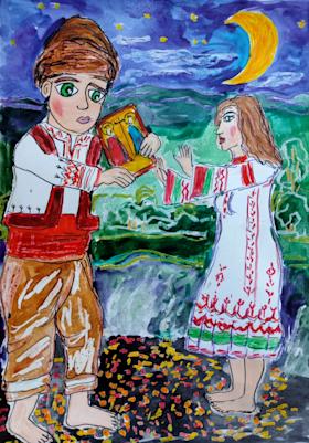 "Нестинари". Карина Евтимова,12 год.