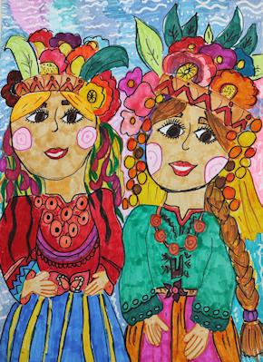 "Лазарки". Лилия Атанасова, 8 год.