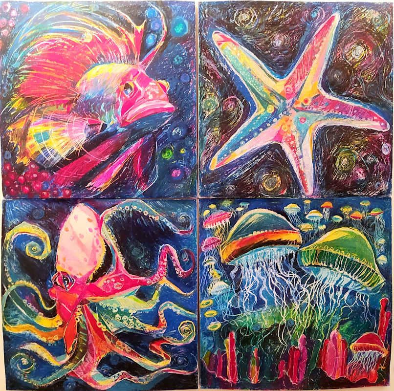 Младите художници от Арт школа "Колорит", Плевен се завърнаха с награди от Португалия