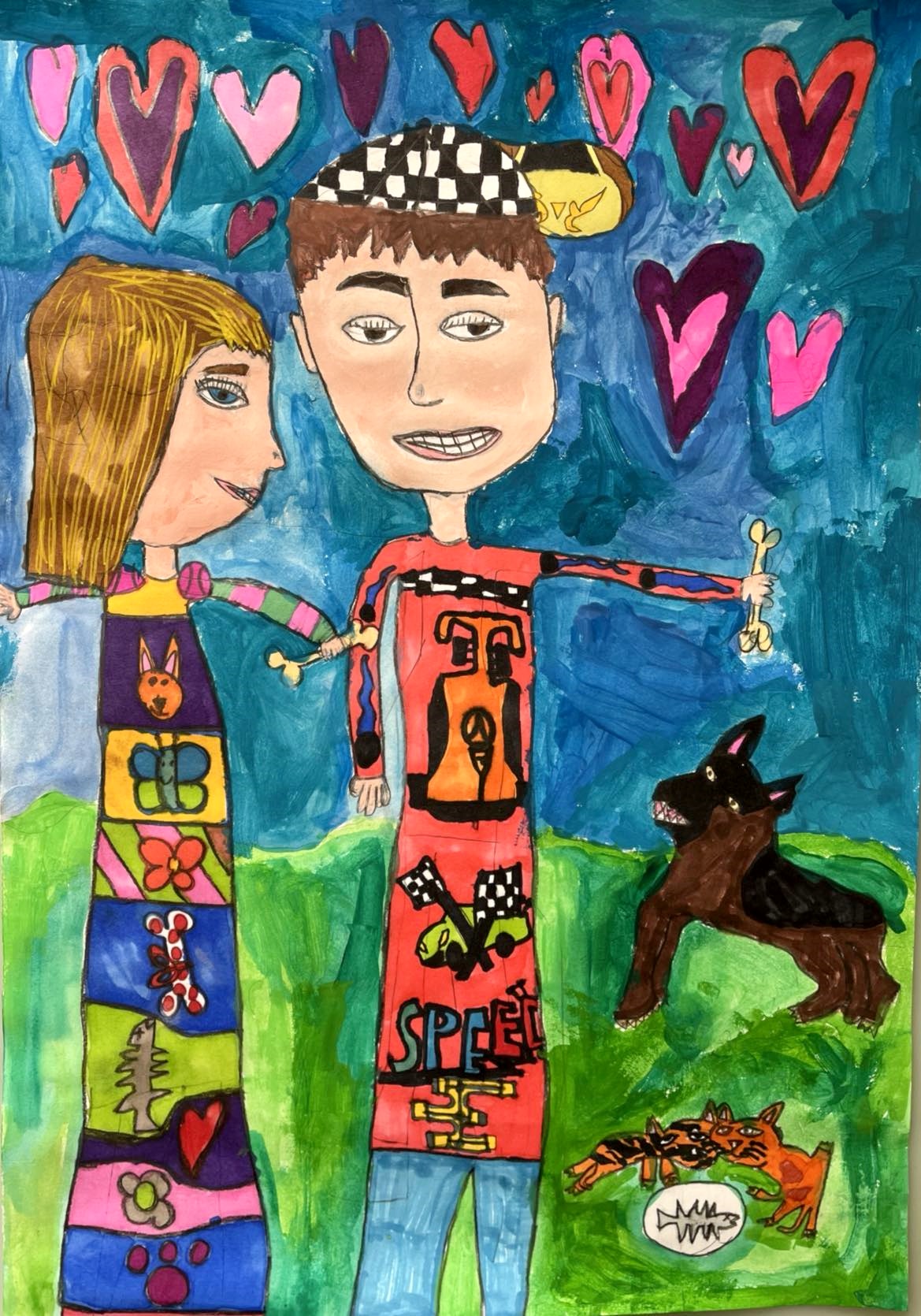 "Приятелство". Аристеидис Сиармпас, 7 г.